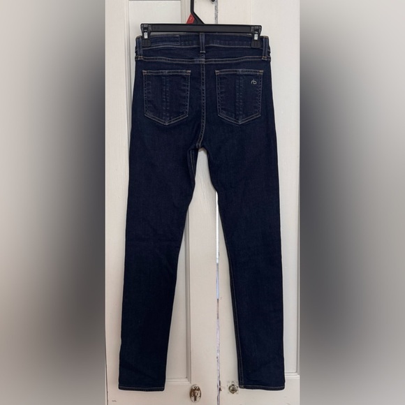 Rag & Bone High Rise Skinny Jeans in Heritage - Picture 6 of 9